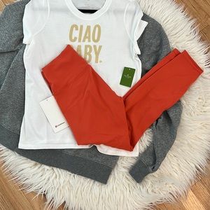 NWT Lululemon Wunder Train HR Tight 25” Sz 8